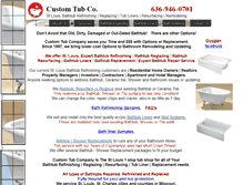 Tablet Screenshot of customtubco.com